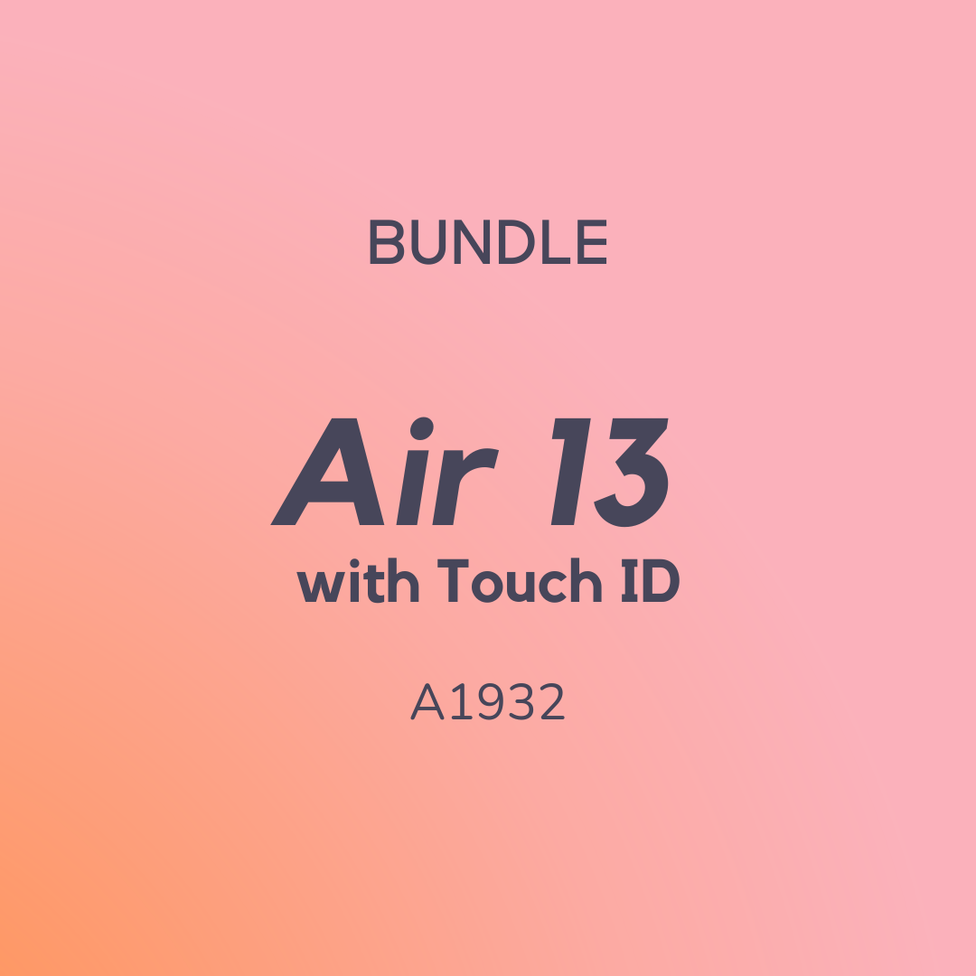 Bundle : Macbook Air 13 w/ Touch ID A1932