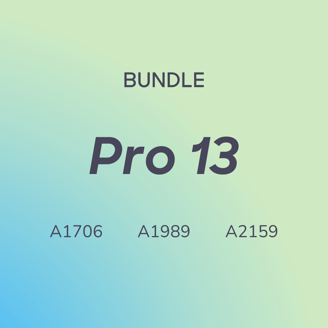 Pro 13 A1706, A1989, A2159 Bundle