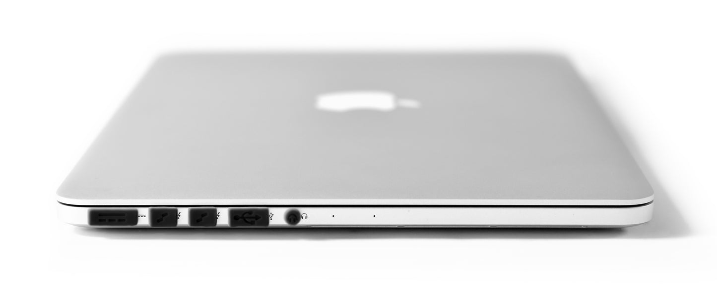 Air 13" w/out Touch ID Dust Plugs in Black
