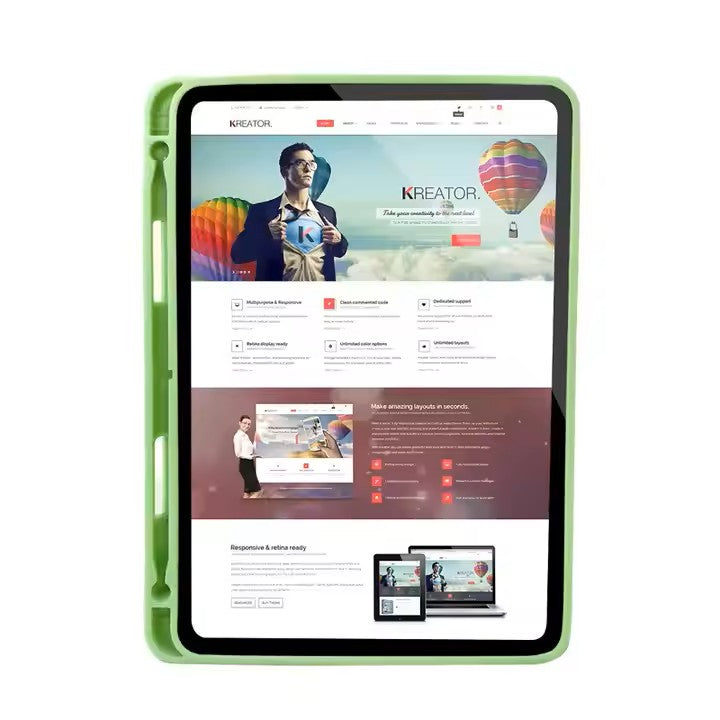 iPad Air 11 Case w/ 3 folds A2902/A2757/A2777 (M2)