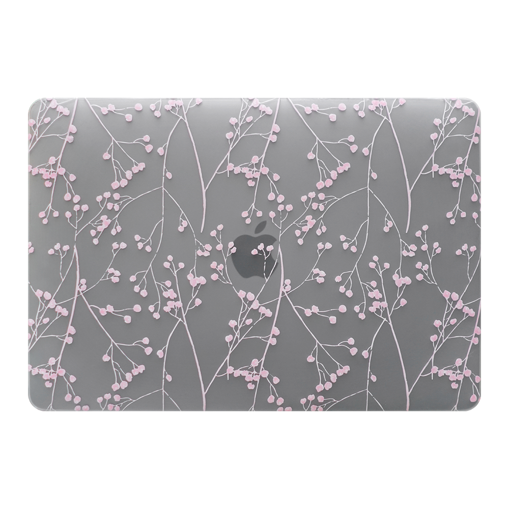 Best Blush Blossom Macbook Case