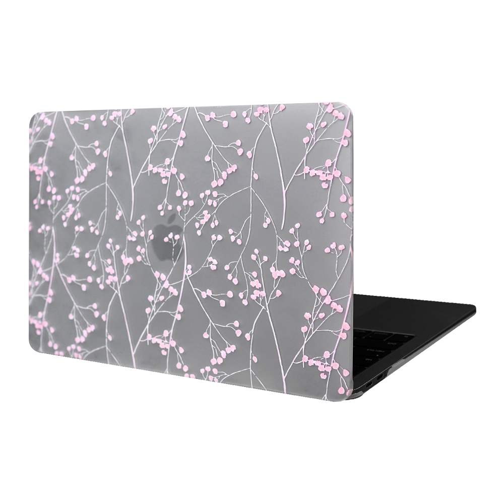 Best Blush Blossom Macbook Case