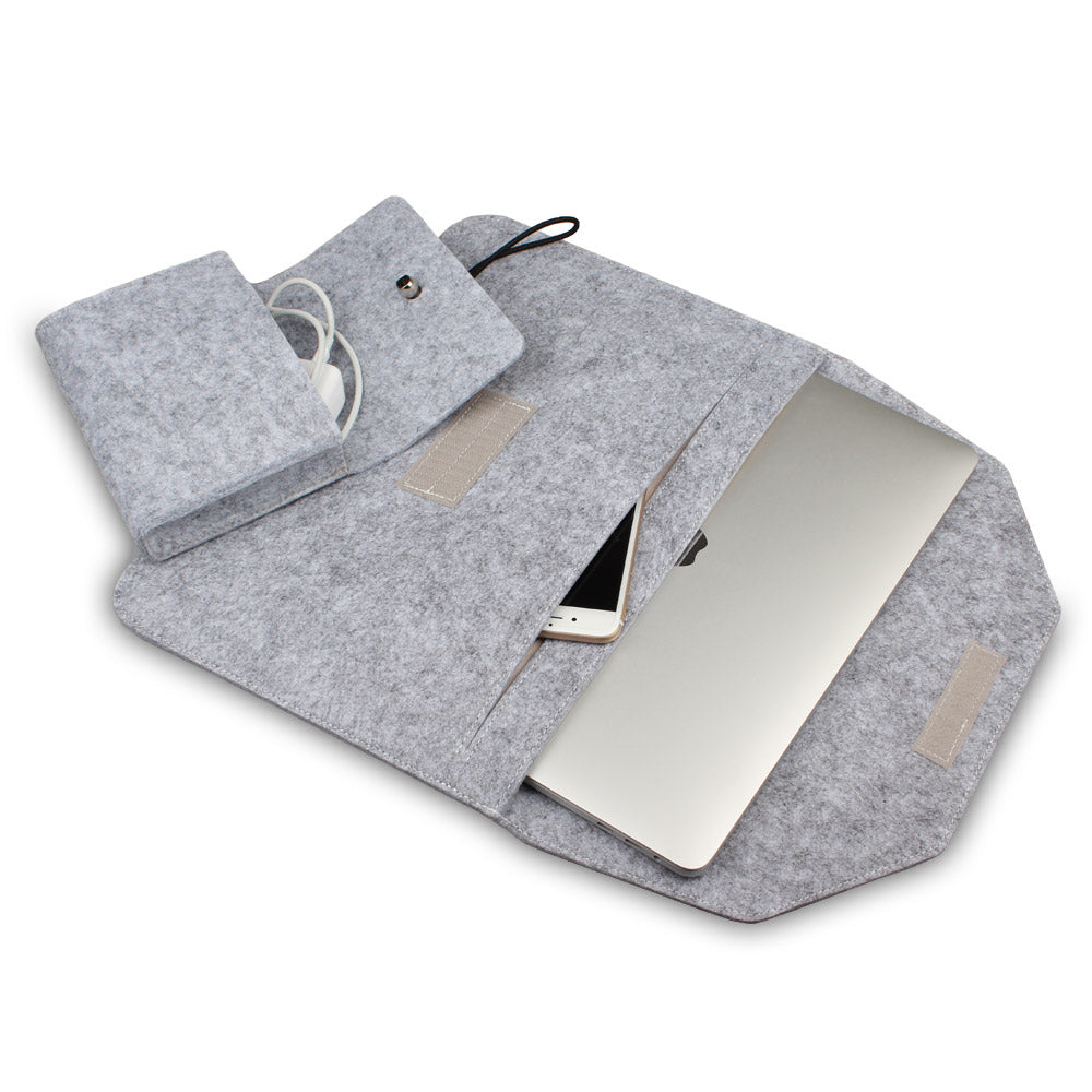 Laptop Sleeve with Charger Pouch