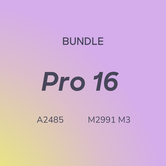 Pro 16 A2485, A2780, A2991 M3 Macbook Bundle