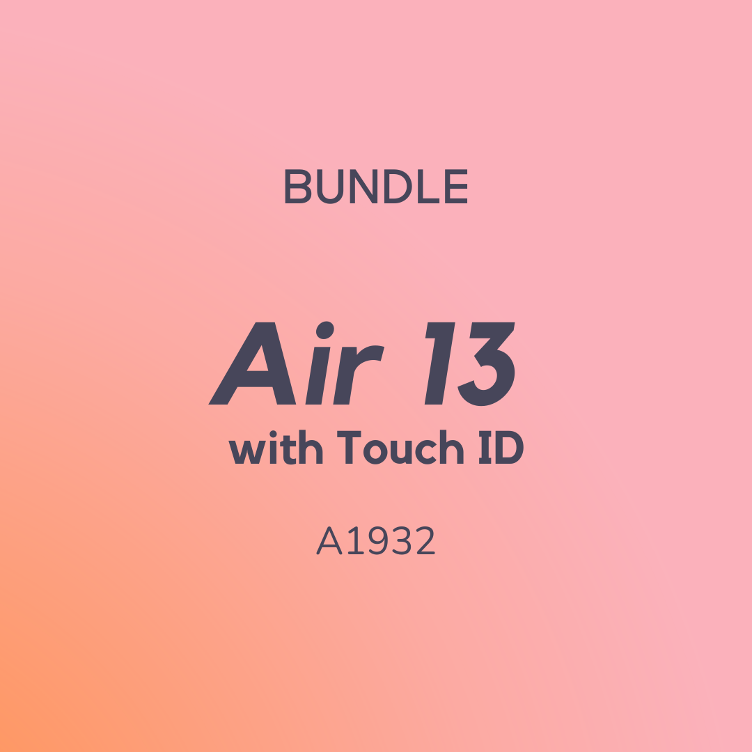 Air 13 w/ Touch ID A1932 Macbook Bundle