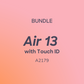 Bundle :  Macbook Air 13 with Touch ID A2179