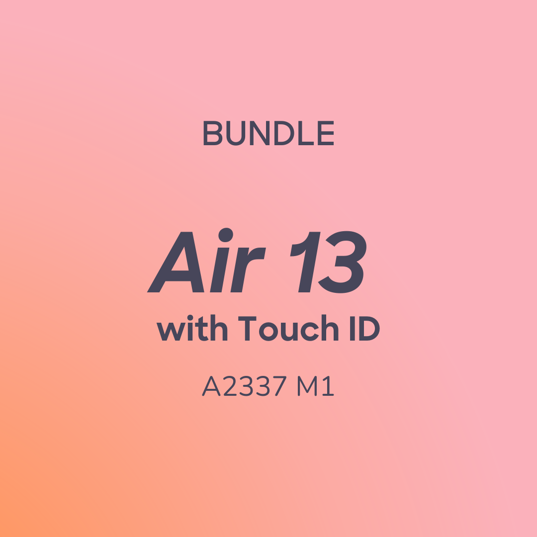 Air 13 with Touch ID A2337 M1 Macbook Bundle