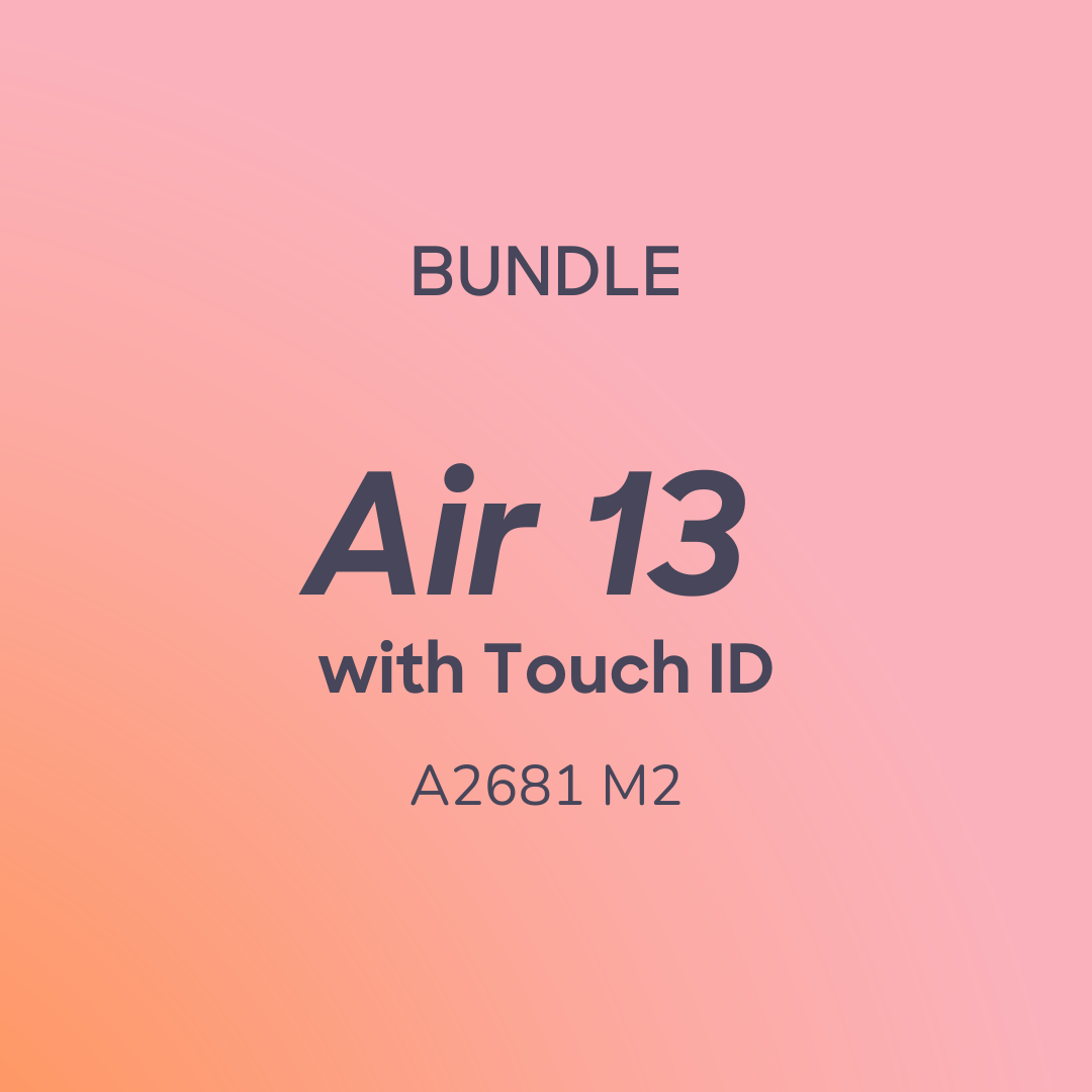 Air 13 with Touch ID A2681 Macbook M2 Bundle