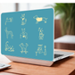 Pro 13" Macbook Case in Dog Life (A1708)