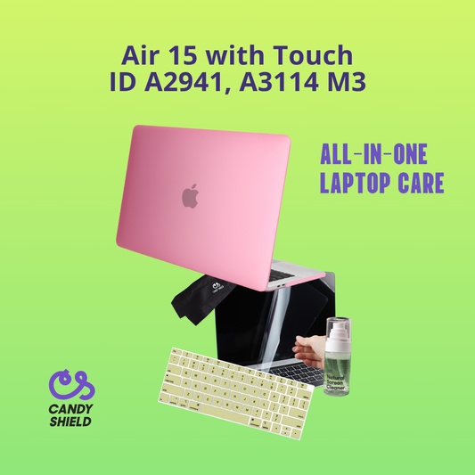 Bundle: Macbook Air 15 w/ Touch ID A2941, A3114 M3