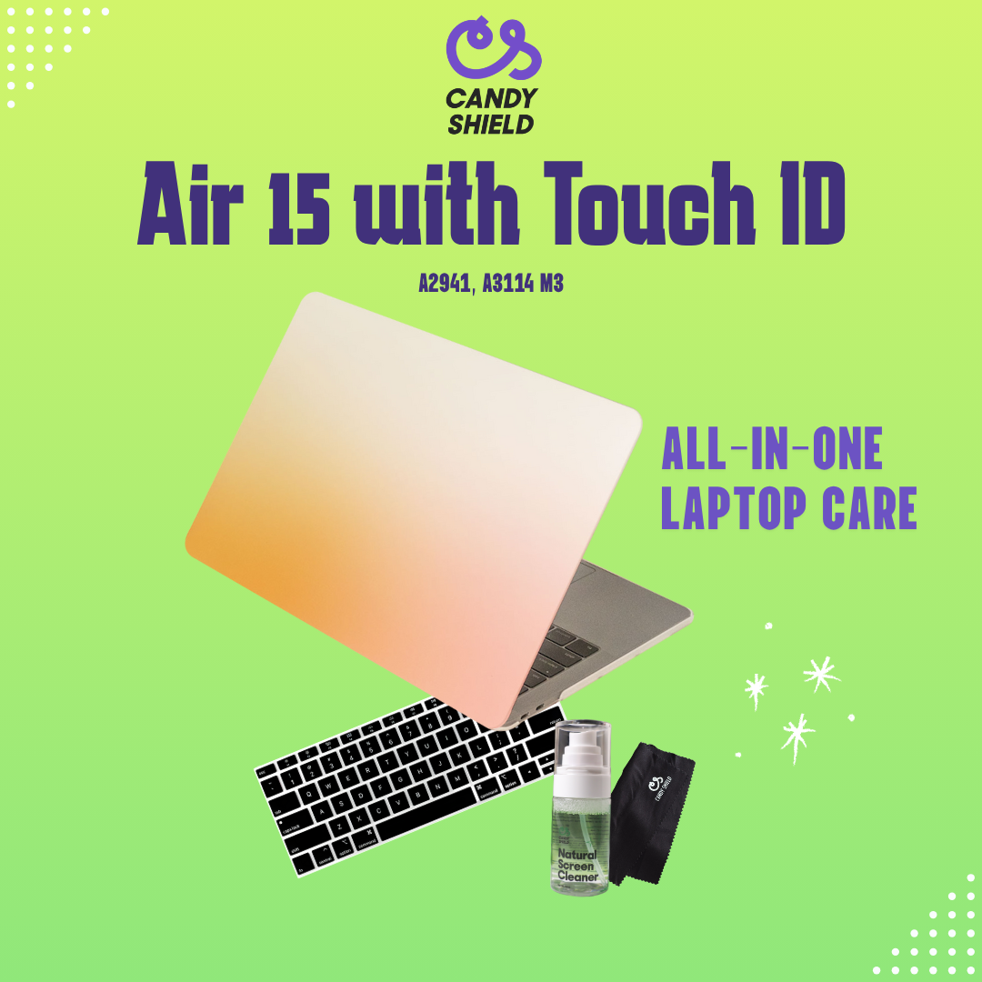 Bundle: Macbook Air 15 w/ Touch ID A2941, A3114 M3