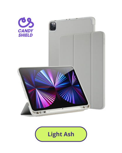 Trifold Smart Case for iPad Air 11-inch – Slim Protective Stand Cover with Auto Sleep/Wake A2902/A2757/A2777 M2/M3 & iPad 10th Gen