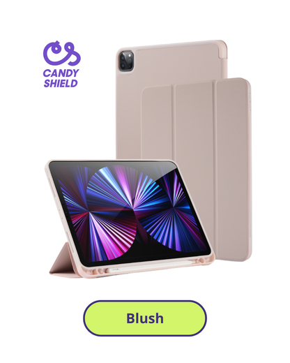 Trifold Smart Case for iPad Pro 11-inch – Slim Protective Stand Cover with Auto Sleep/Wake For Models  A1980/A2013/A1934/A1979/A2228/A2068/A2230/A2237/A2377
