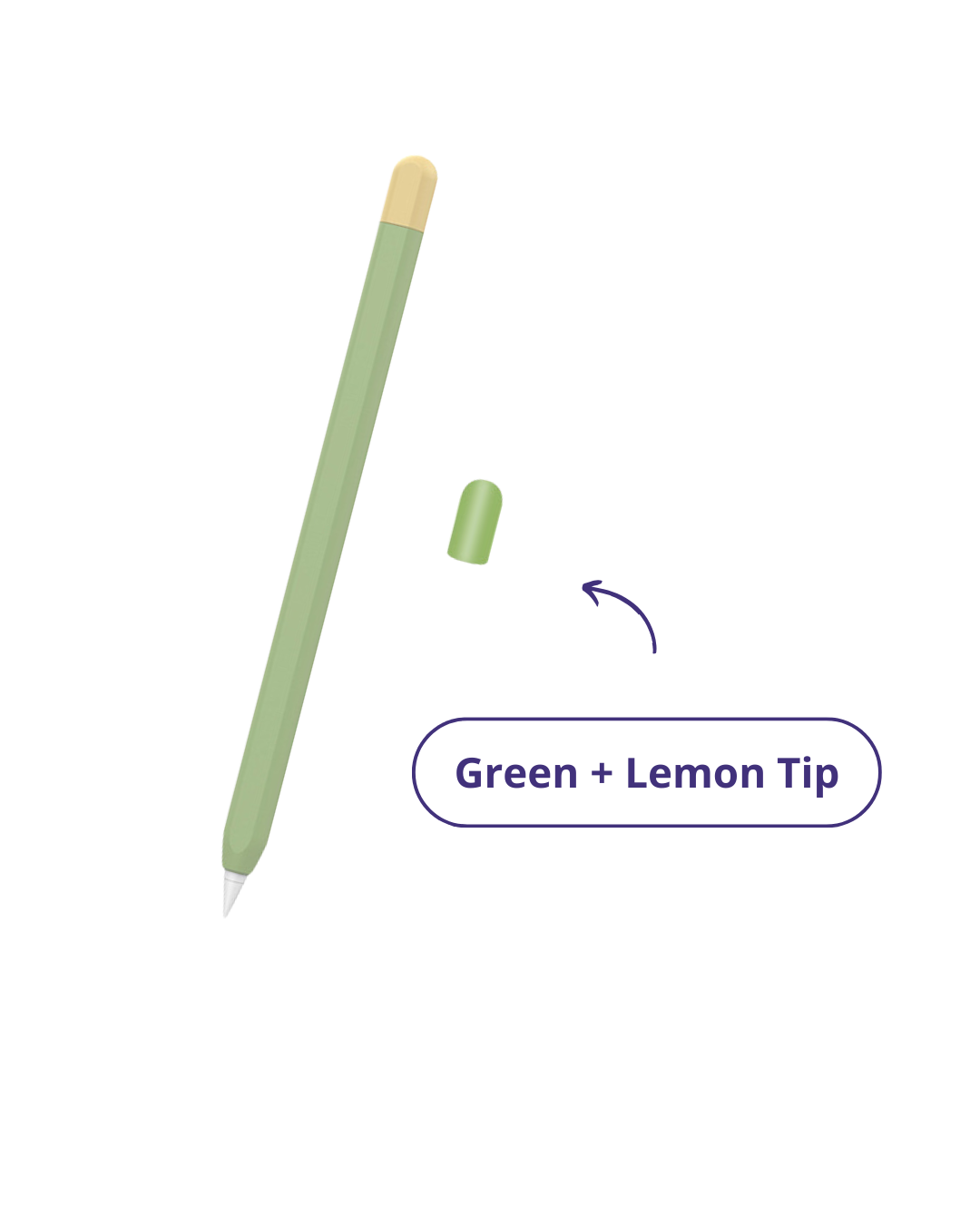 Apple Silicon Pencil Case Model 1st Gen