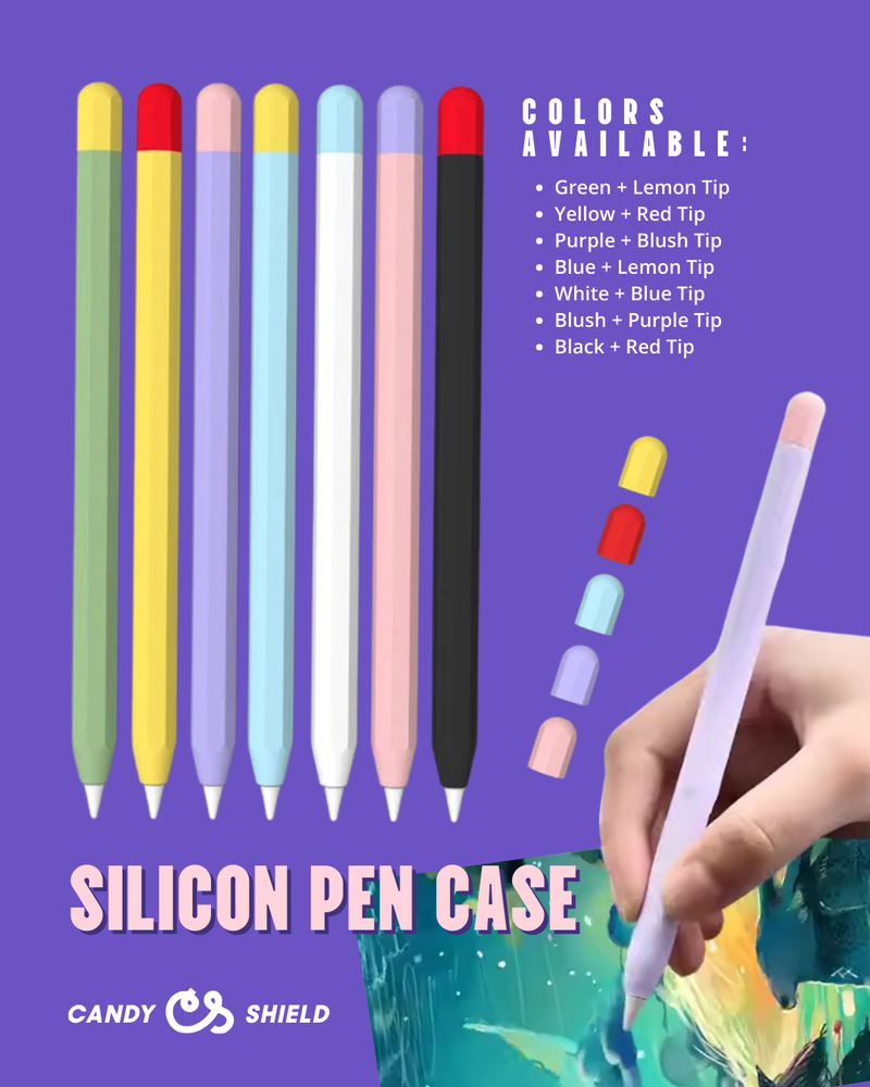 Apple Silicon Pencil Case Model 2nd Gen