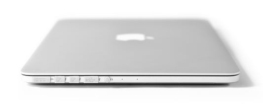 Pro 13" with CD-ROM Dust Plugs in Clear