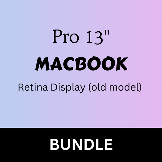 Bundle : Macbook Pro 13 Retina Display (old model)
