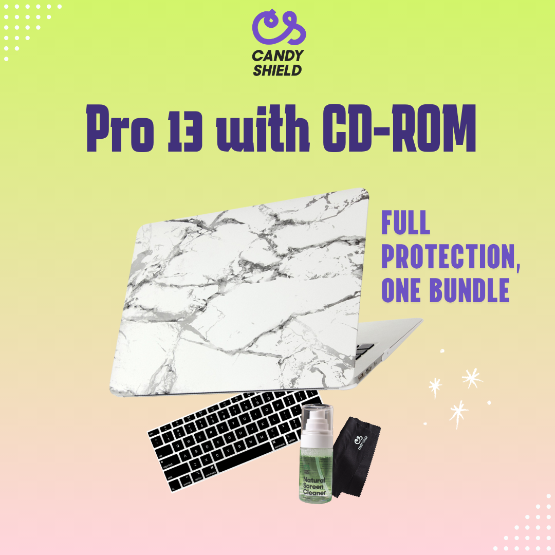 Macbook Candyshell Bundle : Macbook Pro 13 with CD-ROM – Candy Shield