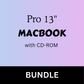 Bundle  : Macbook Pro 13 with CD-ROM