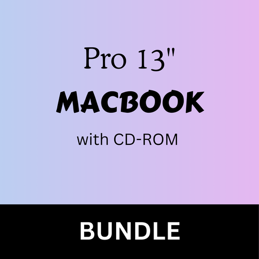 Bundle  : Macbook Pro 13 with CD-ROM