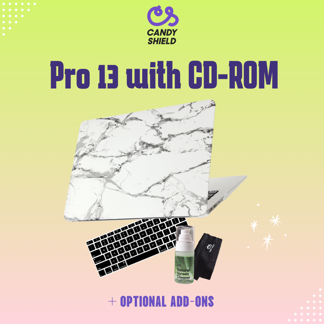 Bundle : Macbook Pro 13 with CD-ROM – Candy Shield