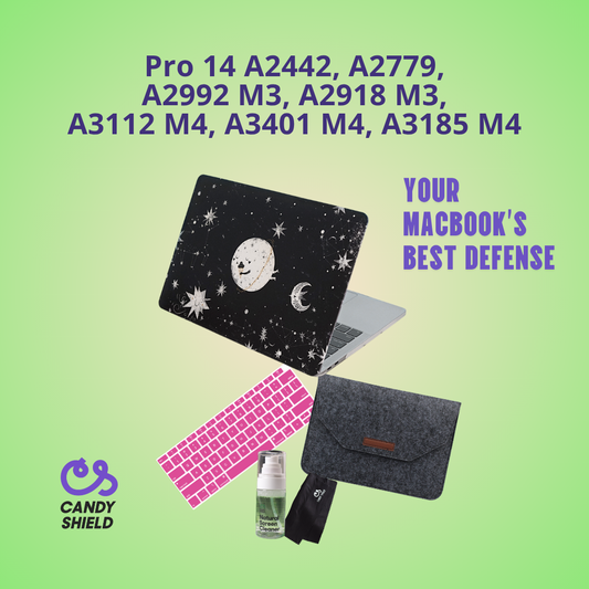 Bundle : Macbook Pro 14 A2442, A2779, A2992 M3, A2918 M3, A3112 M4, A3401 M4, A3185 M4