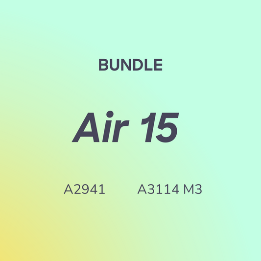 Air 15 w/ Touch ID A2941, A3114 M3 Bundle