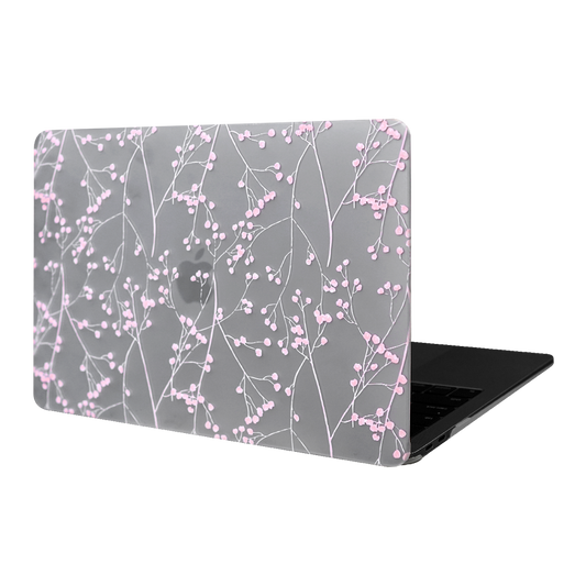 Air 13" w/out Touch ID Macbook Case in Blush Blossoms