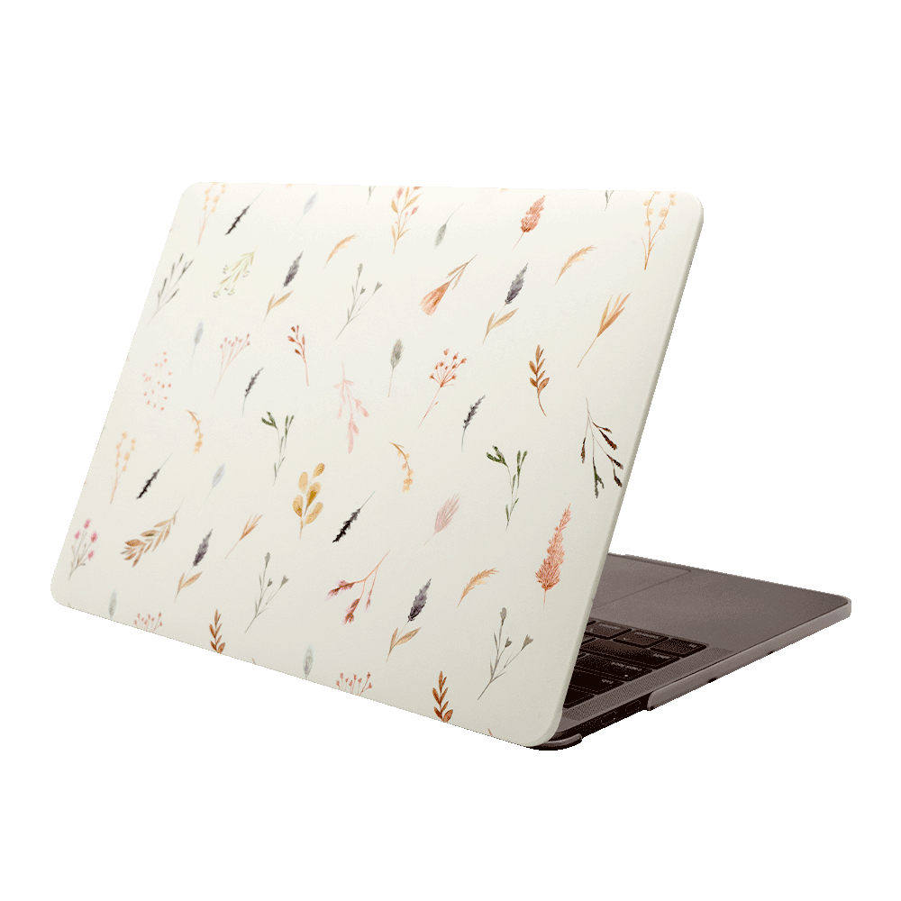 Air 13" with Touch ID Macbook Case in Dried Flowers (A2681 M2, A3113 M3, A3240, A3113 M4)