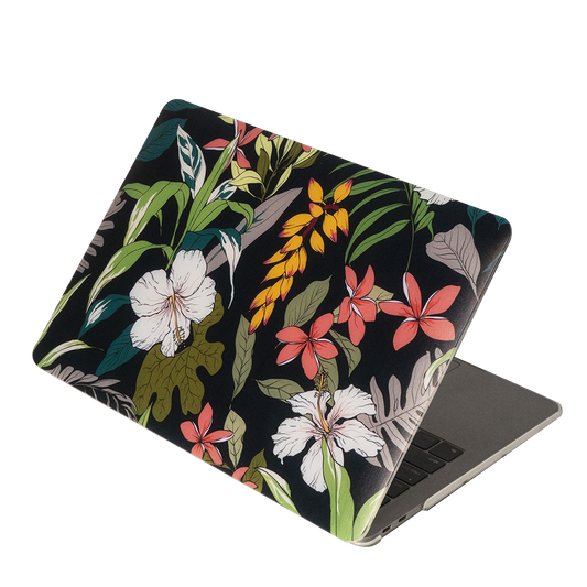 Air 13" w/out Touch ID Macbook Case in Tropical