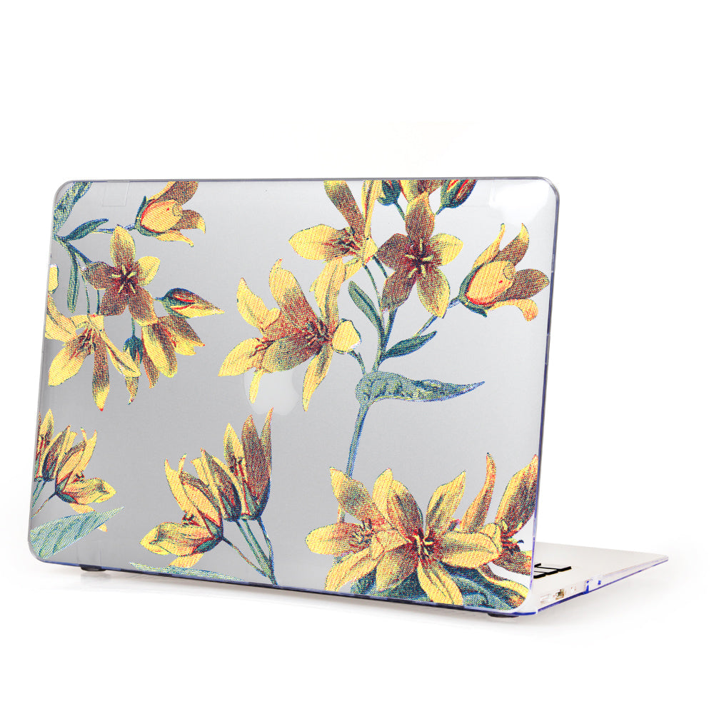 Air 13" with Touch ID Macbook Case in Vintage Flower (A1932)