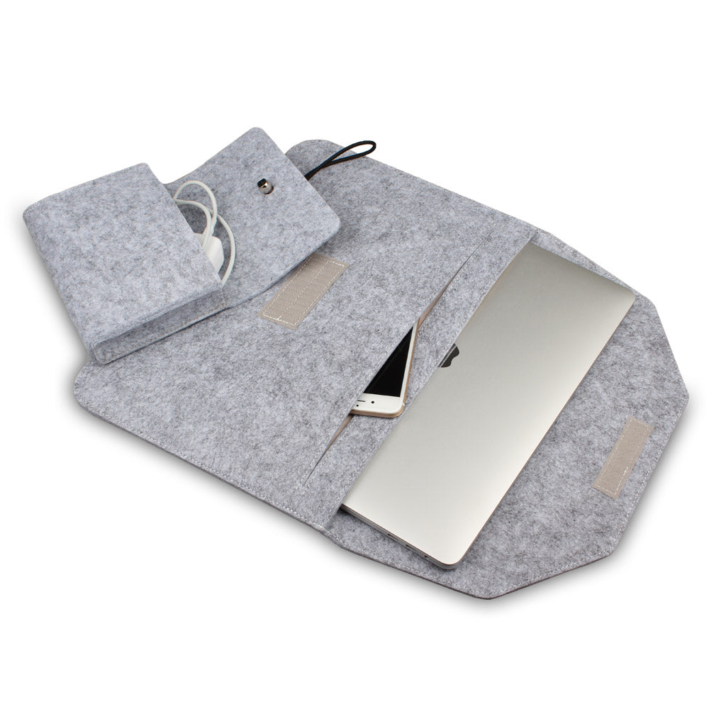 FORBNDL Laptop Sleeve with Charger Pouch